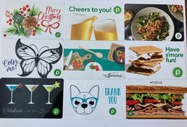 9 Publix Grocery Store Collectible Gift Card Cards Lot Set - £6.26 GBP