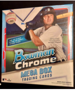 2021 Bowman Chrome Baseball Mega Box new mlb topps 21 walmart exclusive ... - £57.83 GBP