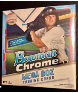 2021 Bowman Chrome Baseball Mega Box new mlb topps 21 walmart exclusive ... - $73.52