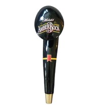Michelob Amber Bock 10&quot; Draft Beer Tap Handle Mancave Shift Knob Bar Curled - $13.45