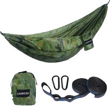 Camping Hammock Double &amp; Single Portable Hammocks Ultralight, Medium, Ca... - £25.97 GBP