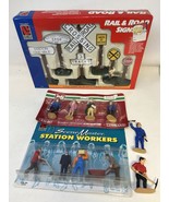 G Scale Train Accessories Lot – LGB Figures, Life-Like Signs, SceneMaste... - $74.40 CAD