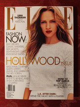 ELLE Magazine November 1999 Uma Thurman Hollywood Issue Fashion Beauty - £17.08 GBP