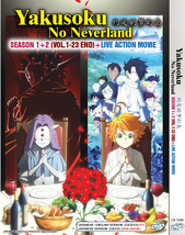 Anime DVD Yakusoku No Neverland Season 1-2 +Live Action Complete Box Set - £26.61 GBP