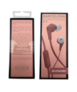 Urbanista Barcelona Wired Earbuds Stereo HandsFree Earphones 3.5mm Rose ... - $320.13 MXN