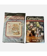 Bunny Easter Rabbit Cross Stitch &amp; Sewing Dimensions Kit Vintage Crafts ... - $222.59 MXN