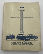 Original 1992 Ford Festiva Service Workshop Technical Repair Manual - $15.15