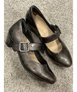 Ziera Heels Womens 38 FF VALLEY Mary Jane Pumps bronz Patent Leather Hoo... - $42.46