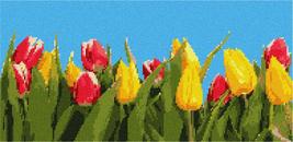 Pepita Needlepoint kit: Tulip Banner, 15&quot; x 7&quot; - £73.74 GBP+