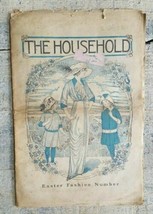 Complete Vintage Newspaper March, 1913 The Household Easter Fashion Number - £7.81 GBP