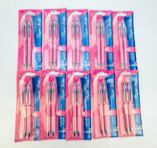 Paper Mate City Of Hope Ball Point Pens 2ct Lot of10 Black Ink PINK Barrel 70673 - £24.58 GBP