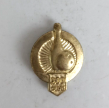 Vintage Gold Tone 200 Club Bowling Lapel Hat Pin - £4.94 GBP