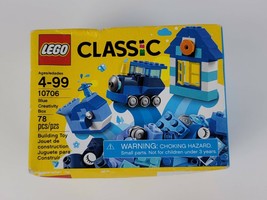 LEGO Classic #10706 Blue Creativity Box 78 pcs Brick Lego Age 4-99 New i... - £7.42 GBP