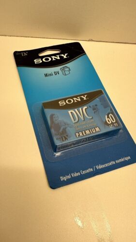 SONY Mini DVC Digital Video Cassette Premium 60 LP:90 NIP O - $8.38