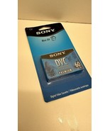 SONY Mini DVC Digital Video Cassette Premium 60 LP:90 NIP O - $11.49 CAD