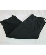 Old Navy Cropped Pants Sz 12 Mid Rise Black Inseam = 17&quot; - £6.71 GBP