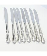 International Insico Victorian Charm Dinner Knives 8-1/2&quot; Stainless Lot ... - $665.83 MXN