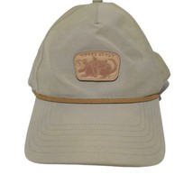 Rowdy Gentleman Mens Khaki Rudy Adjustable Snapback Hat “Yippee Ki-Yay” Cap - $12.70