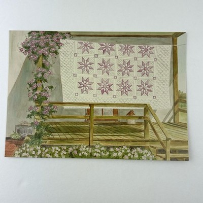 Amish Quilt Postcards Set Of 8 By Susie Riehl Heart Country Item image 9