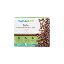 Mamaearth CoCo Nourishing Bathing Soap with Coffee &amp; Cocoa – 5x75g - £22.84 GBP