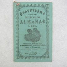 Hostetter&#39;s Almanac Quack Medicine Medical Advertising Antique 1886 RARE - £19.65 GBP