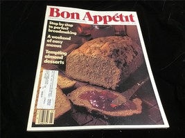 Bon Appetit Magazine March 1985 Step by Step Breadmaking, Almond Desserts - £10.39 GBP