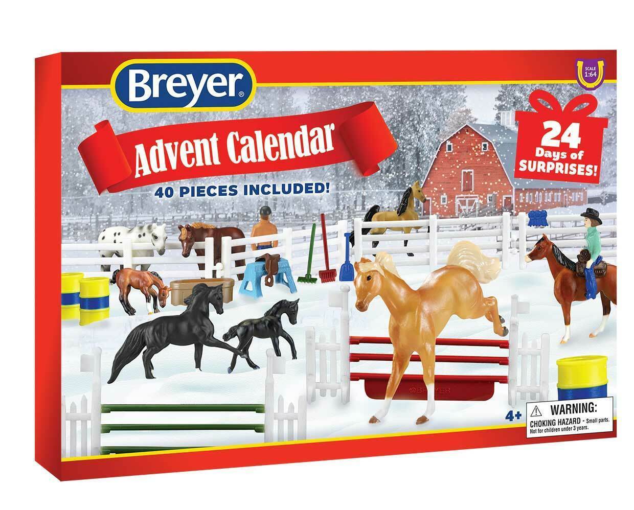 BREYER ADVENT CALENDAR HORSE PLAY SET W700700