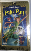 Ships N 24 HRS-BRAND NEW-Peter Pan (Vhs, 1998, 45th Anniversary Limited Edition) - £23.12 GBP