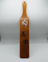 Alpha Phi Spring Formal 1965 Indiana State College Pennsylvania Paddle - £53.50 GBP