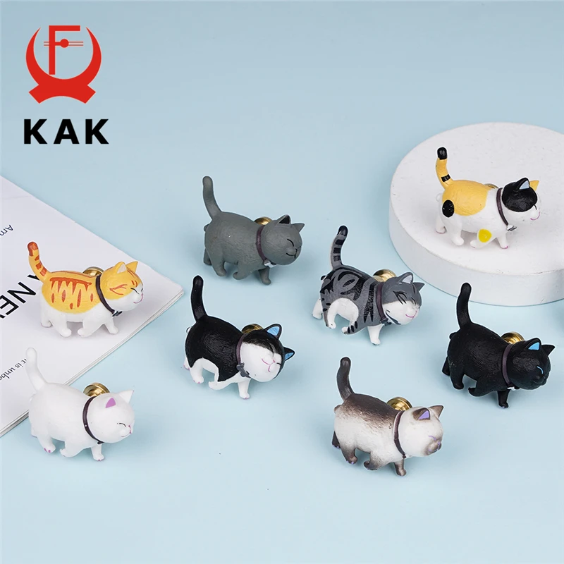 KAK Animal Shape Cabinet Knobs Handles for Kids Room Lovely Decorative Wa - £7.87 GBP+
