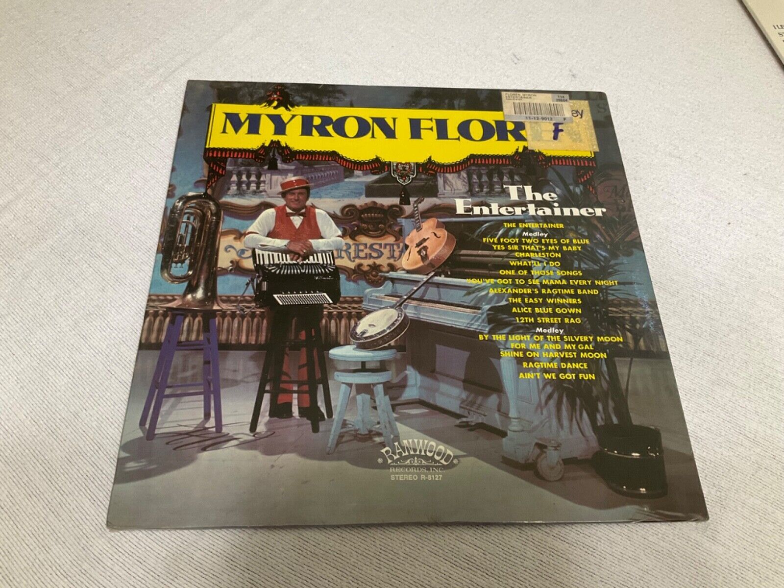 Primary image for SEALED 1974 Myron Floren LP Vinyl Record "The Entertainer" Ranwood Records R8127