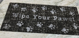 Farmhouse Country Rustic Door Mat Welcome Mat Carpet Rug Animal Print Pa... - £31.06 GBP