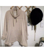 UGG Women&#39;s Charlynne Fleece Poncho Sweatshirt Oatmeal Heather Size XS/S - £38.92 GBP