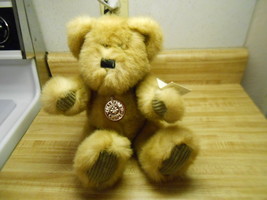 Dan Dee stuffed teddy bear collector&#39;s choice bear with cordoroy paw pads - £13.55 GBP