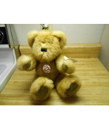 Dan Dee stuffed teddy bear collector&#39;s choice bear with cordoroy paw pads - £13.41 GBP