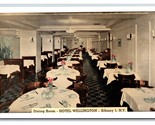 Hotel Wellington Dining Room Albany New York NY UNP WB  Postcard R27 - $1.93