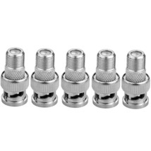 Bnc Male Plug To F Female Jack Adapter Coax Connector Coupler Adapters C... - $12.99