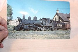 1973 Vanishing Vistas Photo Card D&amp;RGW Rio Grande Steam Locomotive #461 - $20.00