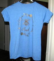 2 Ladies Tee Tops Blue &amp; Black Size 2XL Free Shipping - £9.44 GBP