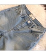 Free people light wash skinny cropped ankle jeans Women’s Size 26 - $571.59 MXN