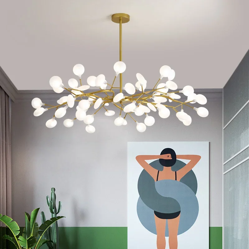 Nordic Modern Firefly Lamp Home Indoor Lighting Luxurious Decor Hanging ... - $107.91+
