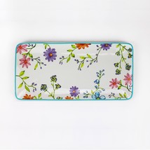 Charlotte 14.5-Inch Rectangular Serving Tray by Euro Ceramica - $48.30