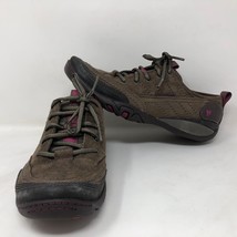 Merrell Womens Mimosa Lace Brown Comfort Casual Walking Shoes Sz 7.5 Hiking - £17.80 GBP