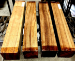 TWO LONG CANARYWOOD TURNING BLANKS LATHE TURNING WOOD LUMBER 2&quot; X 2&quot; X 24&quot; - $39.55