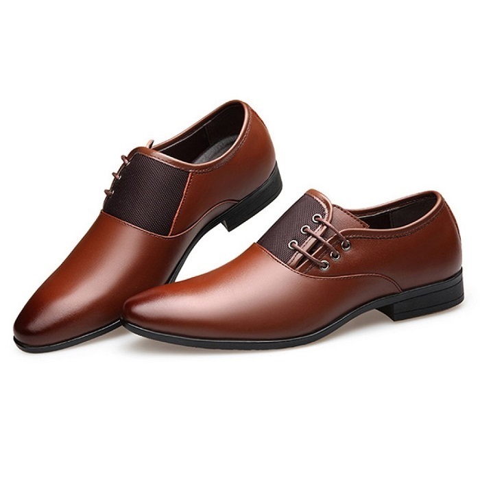 NEW  Handmade Men's Brown shoes, Men Brogue Lace Up Leather Tweed High Quality s