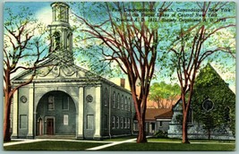 First Congregational Church Canandaigua New York NY UNP Linen Postcard H6 - $2.92