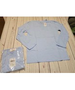 The childrens place Boys Large 10/12 Solid Blue Long Sleeve Shirt Set Of 2 - £9.50 GBP