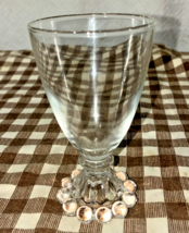 Vintage Anchor Hocking Boopie Glass 4” Tall, Berwick Or Bubble /Etched G... - €2,12 EUR