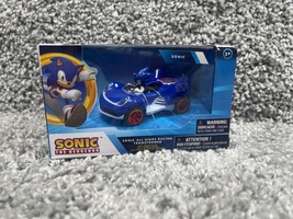 NKOK Blue Sonic The Hedgehog All Stars Racing Transformed Pull Back Racer - £9.58 GBP