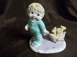 DREAMSICLES 1996 Kristin &quot;Pull Toy&quot; Child pulling Noah&#39;s Ark - $4.99